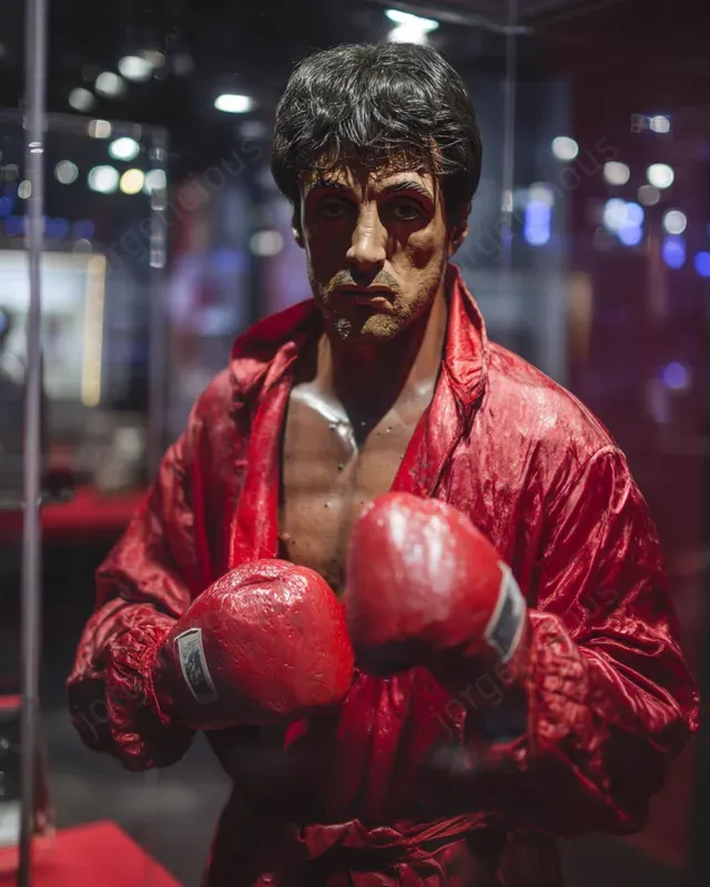 Your Faces As Realistic Wax Statues