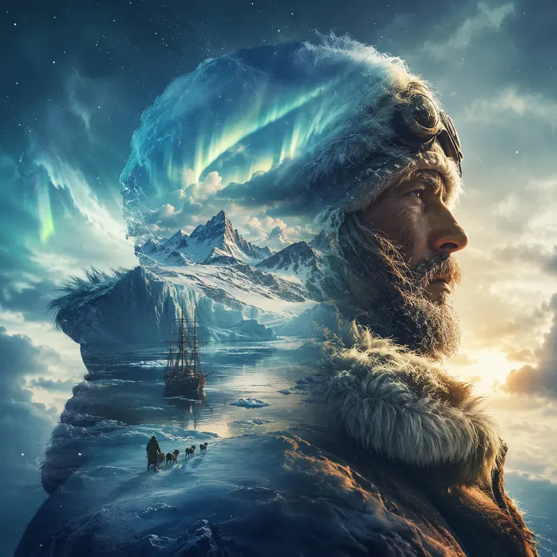Dreamscape Double Exposure Portraits