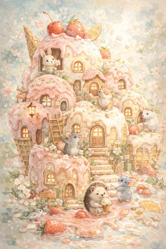 Whimsical Watercolor Clipart Generator