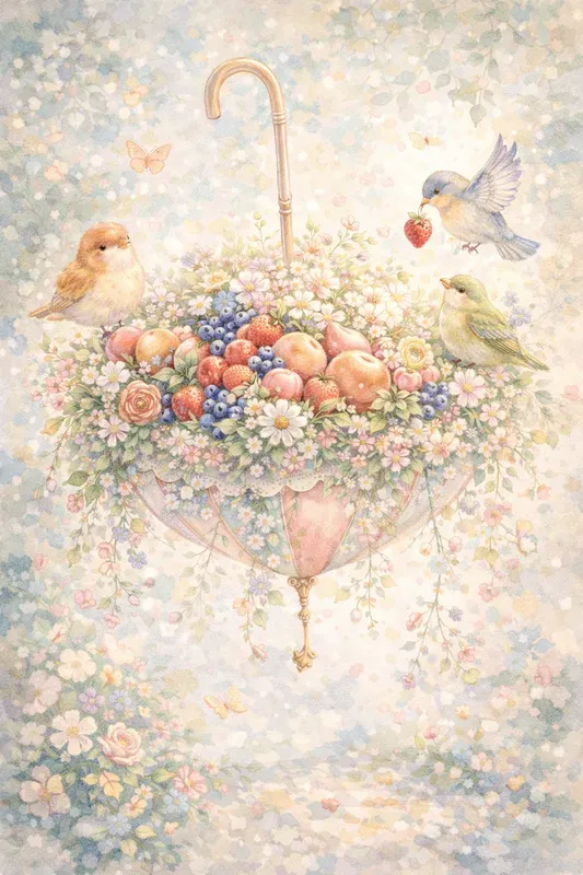 Whimsical Watercolor Clipart Generator