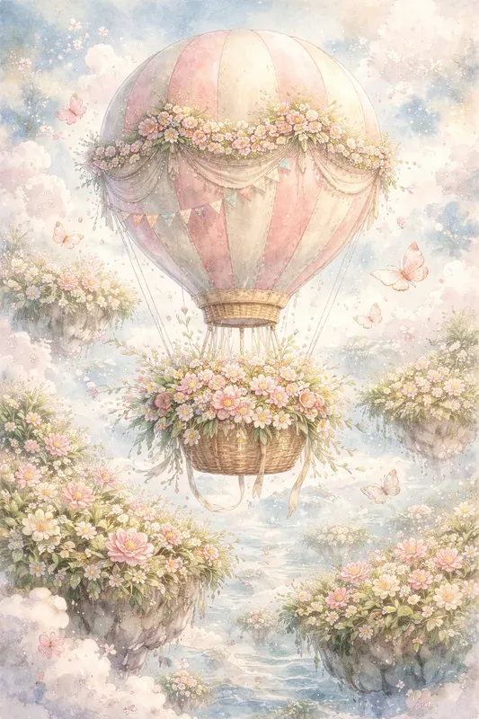 Whimsical Watercolor Clipart Generator