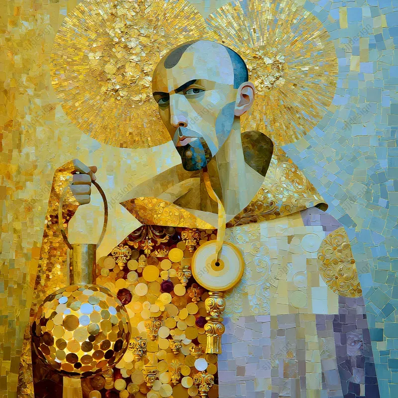 Byzantine Mosaic Portraits