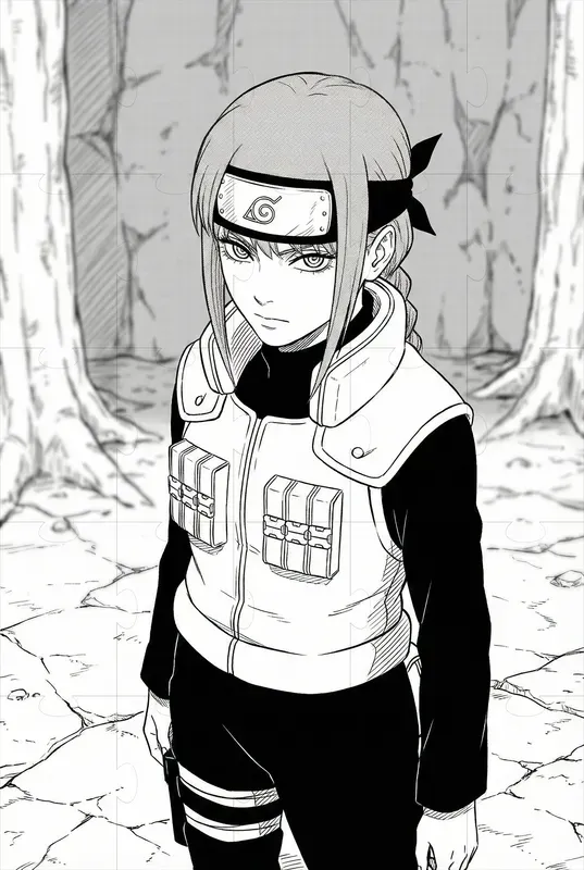 Masashi Kishimoto Style Naruto Manga Art