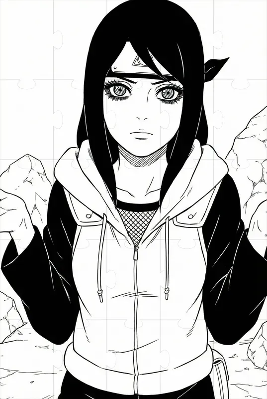 Masashi Kishimoto Style Naruto Manga Art