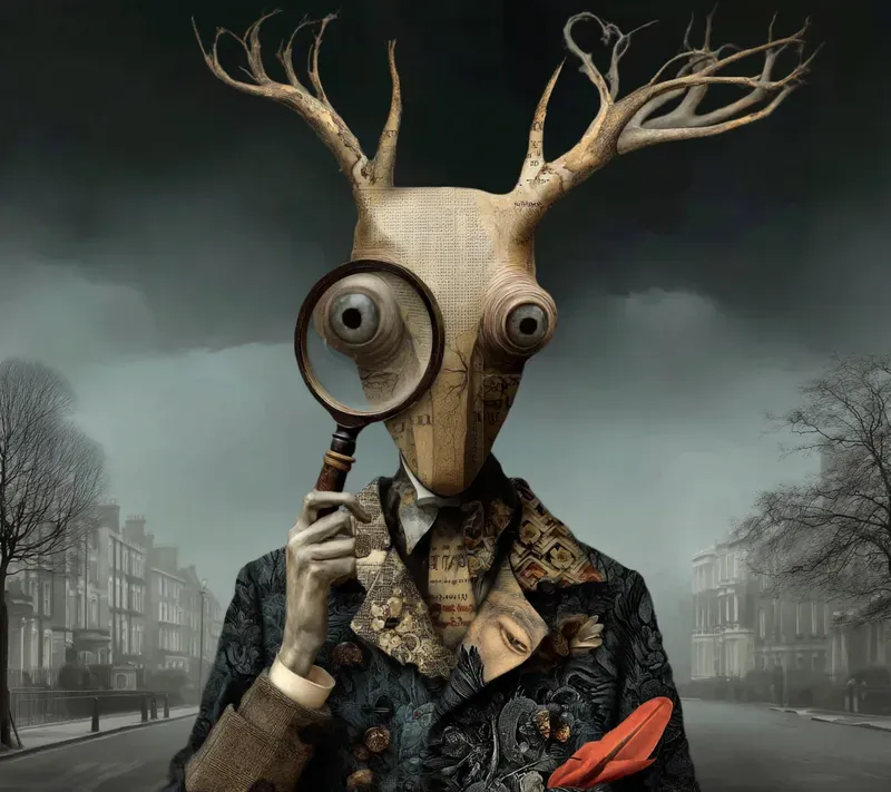 Dark Whimsical Objecthead Avatars