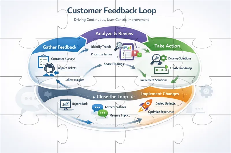Customer Feedback Loop Diagrams