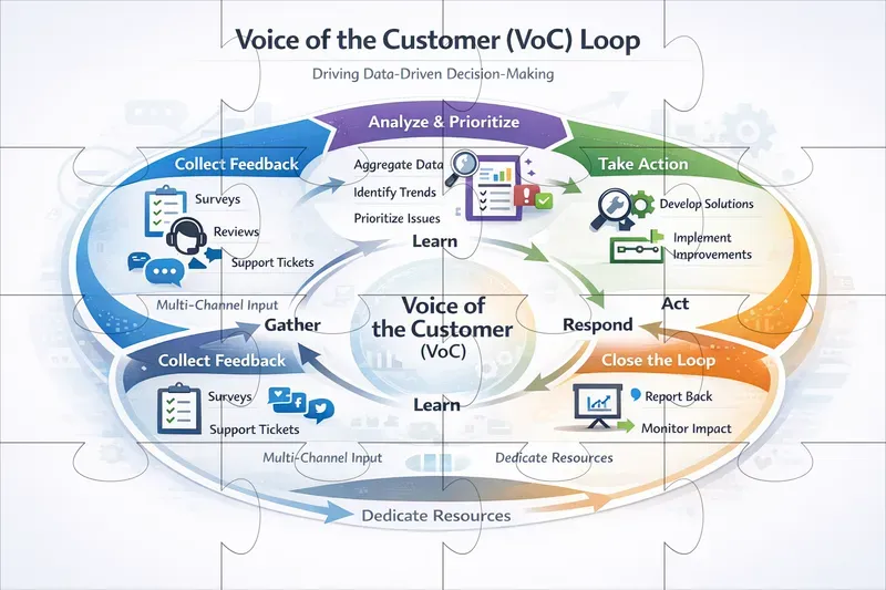 Customer Feedback Loop Diagrams