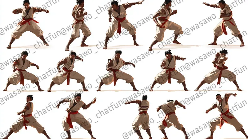 Dynamic Action Pose Reference Sheets