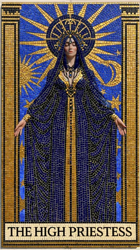 Mosaic Tarot Card Illustrations