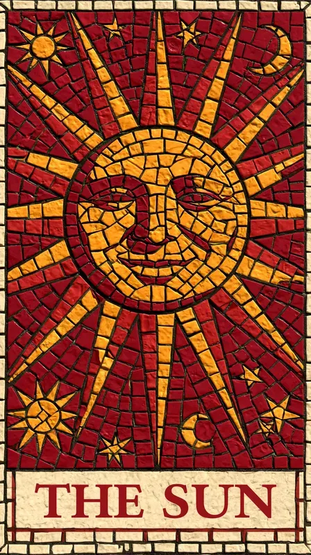 Mosaic Tarot Card Illustrations