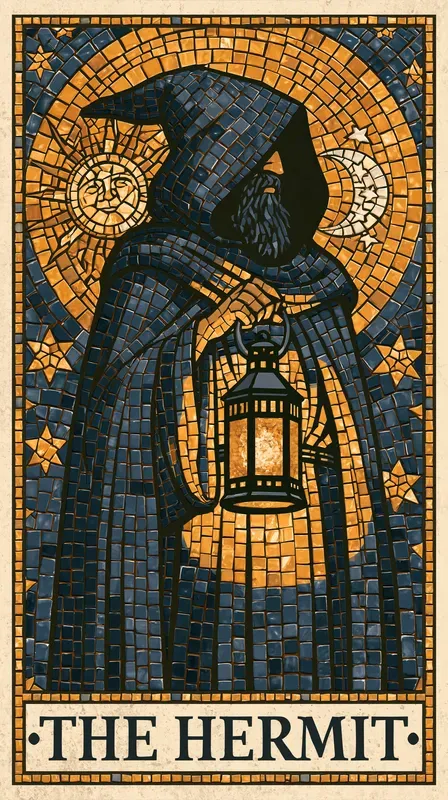Mosaic Tarot Card Illustrations