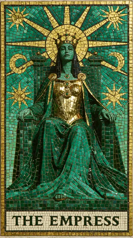 Mosaic Tarot Card Illustrations