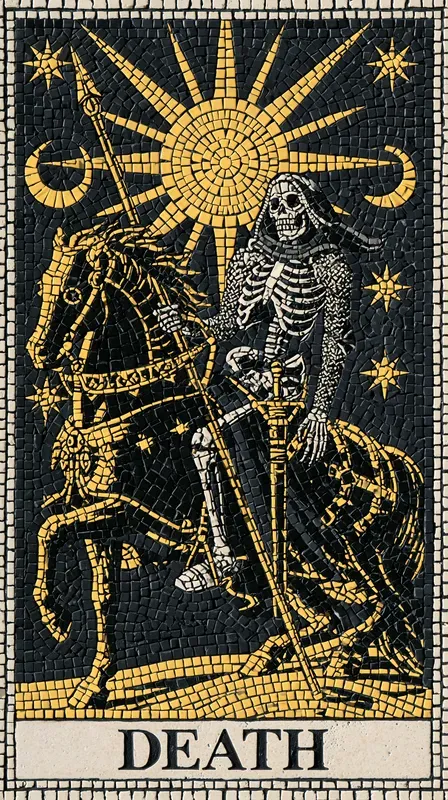 Mosaic Tarot Card Illustrations