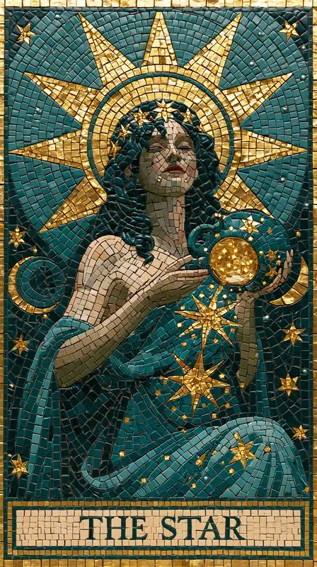 Mosaic Tarot Card Illustrations
