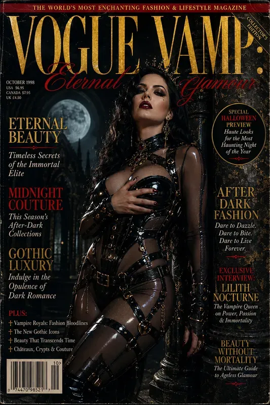 Retro Magazine Cover Generator