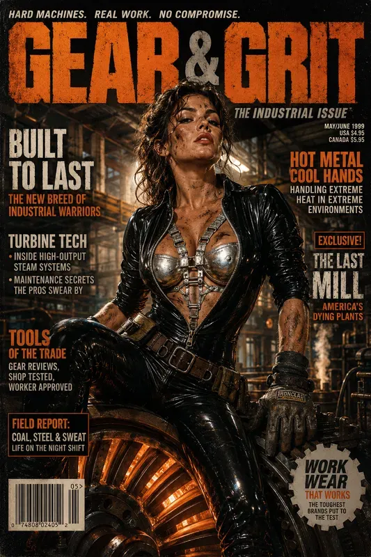 Retro Magazine Cover Generator