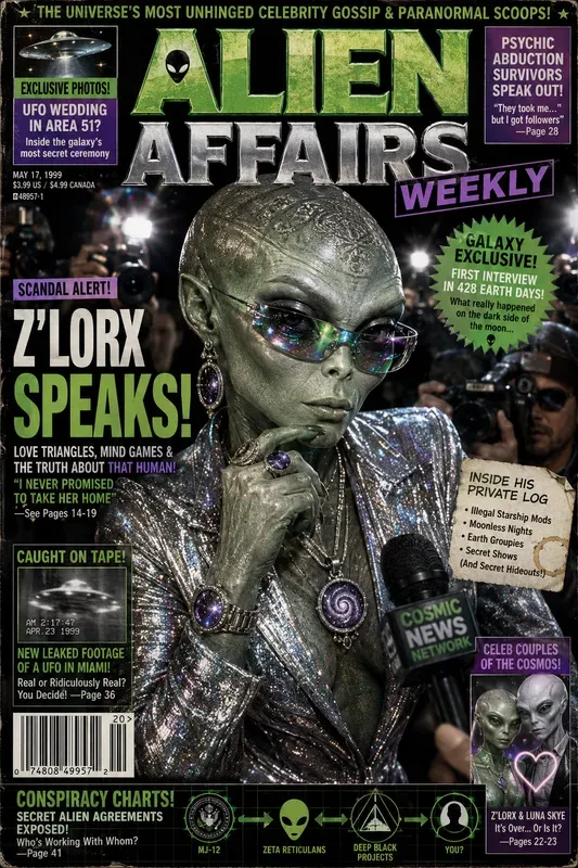 Retro Magazine Cover Generator