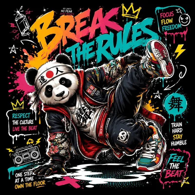 Urban Rebel Mascot Generator