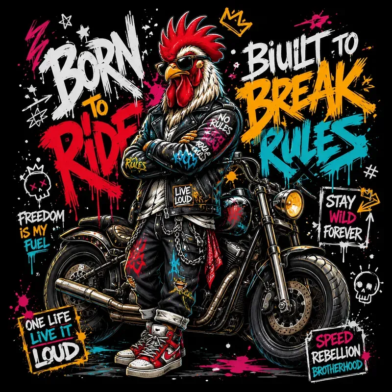 Urban Rebel Mascot Generator
