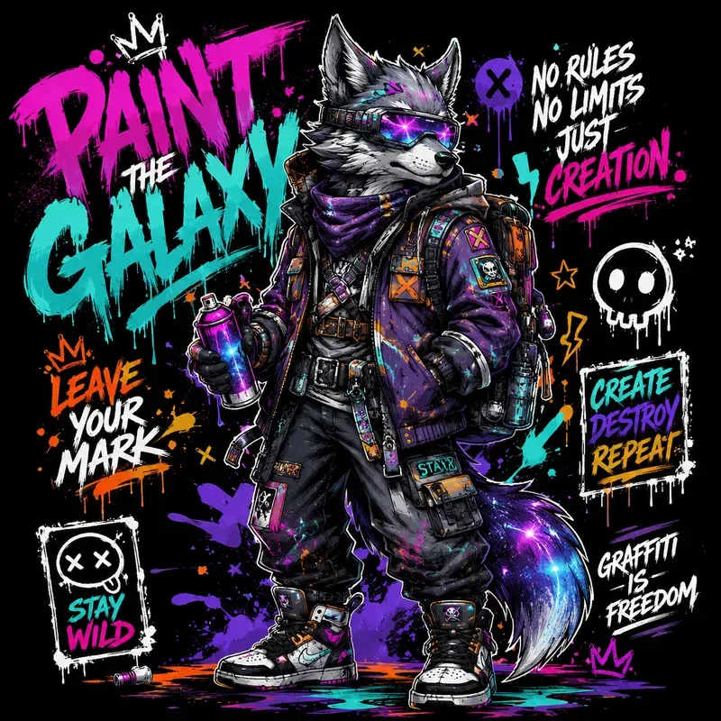 Urban Rebel Mascot Generator