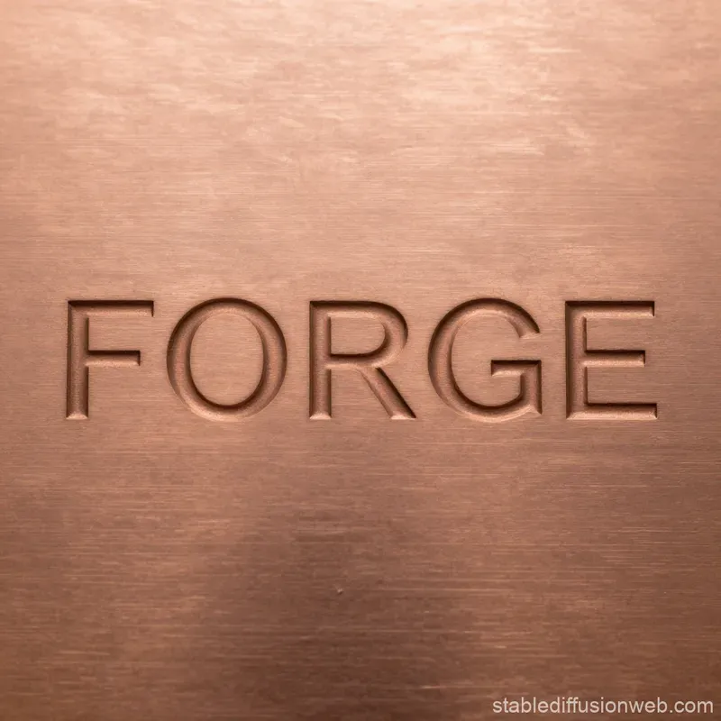 Engraved Metal Word Plates