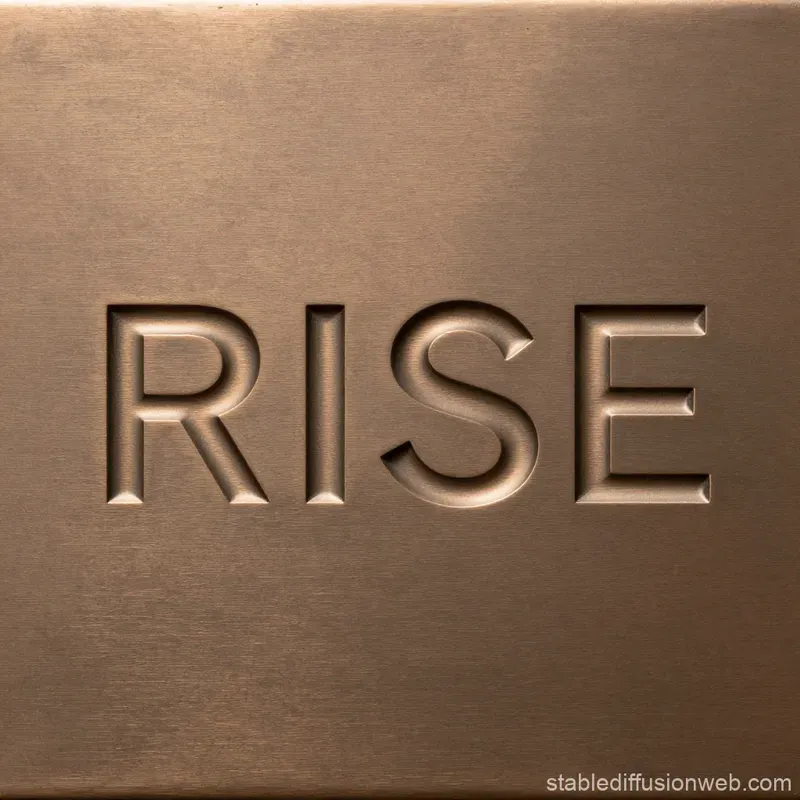 Engraved Metal Word Plates