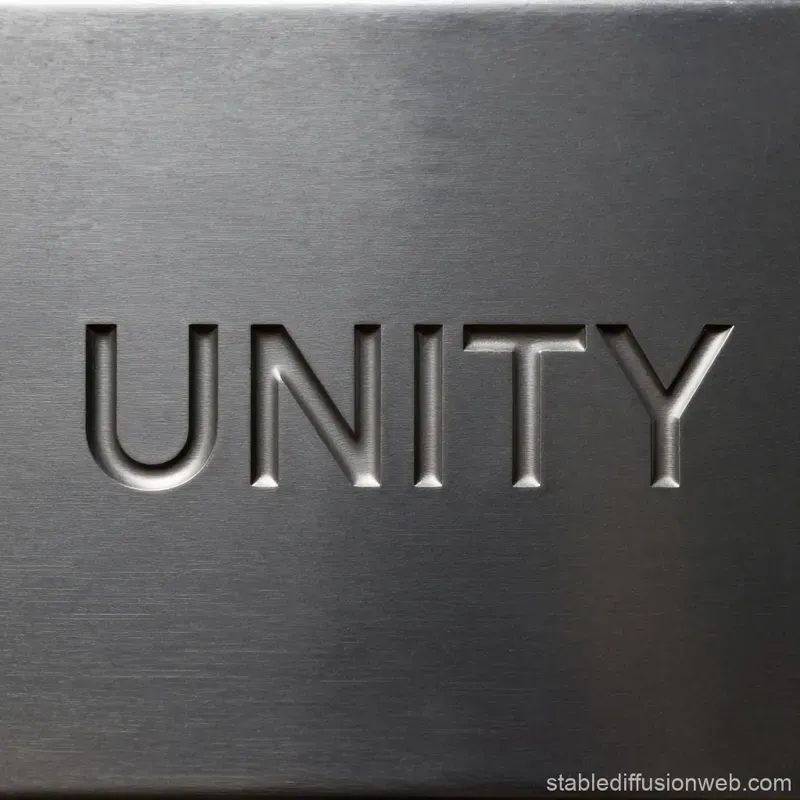 Engraved Metal Word Plates