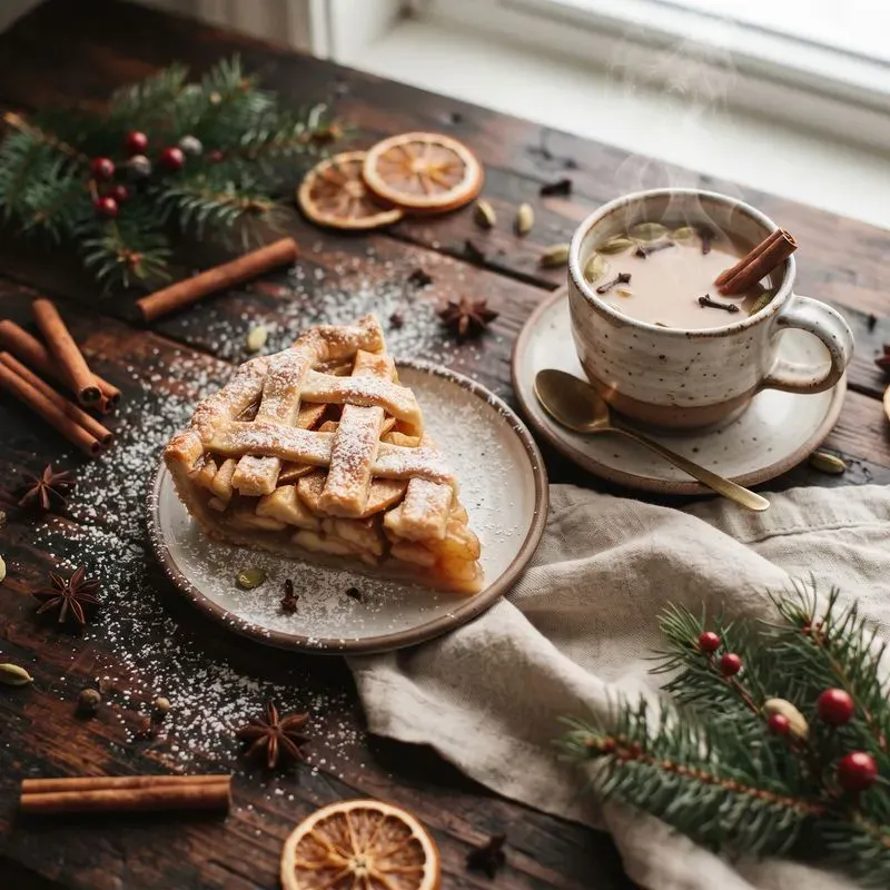 Cozy Winter Food Flat Lays