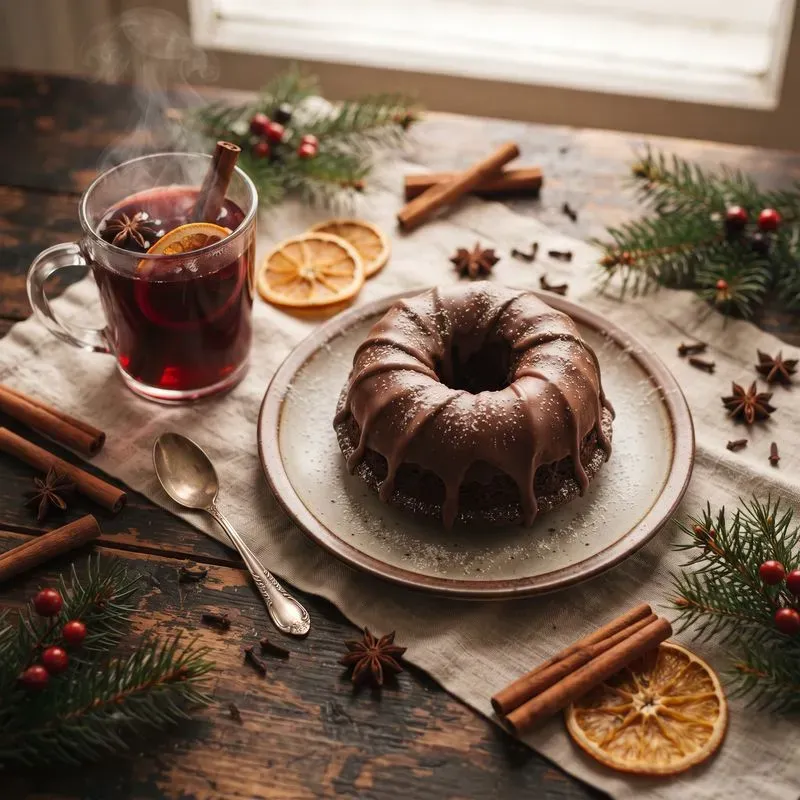 Cozy Winter Food Flat Lays