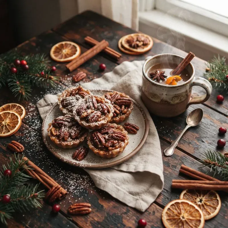 Cozy Winter Food Flat Lays