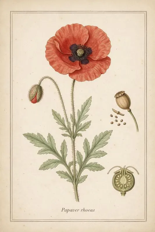 Vintage Botanical Wall Art Prints