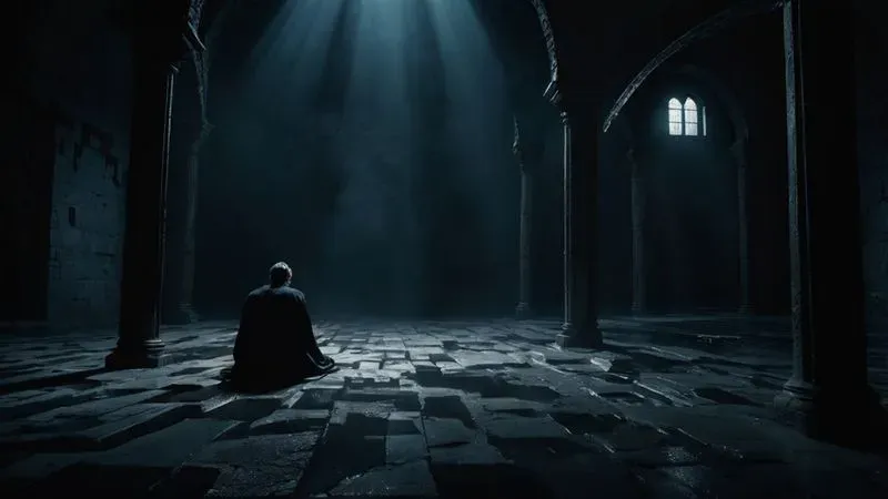 Restless Soul Dark Cinematic Art