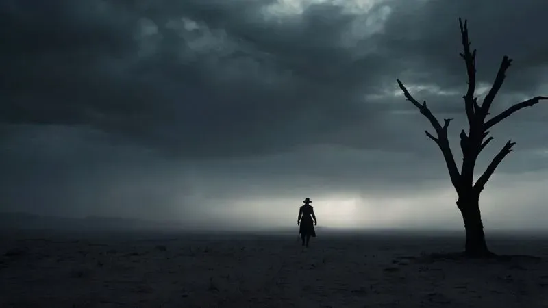 Restless Soul Dark Cinematic Art