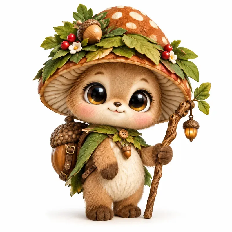 Kawaii Mascot Character Art