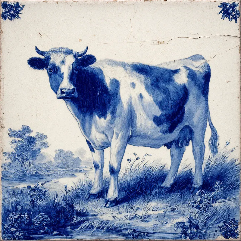 Delft Blue Ceramic Tile Designs