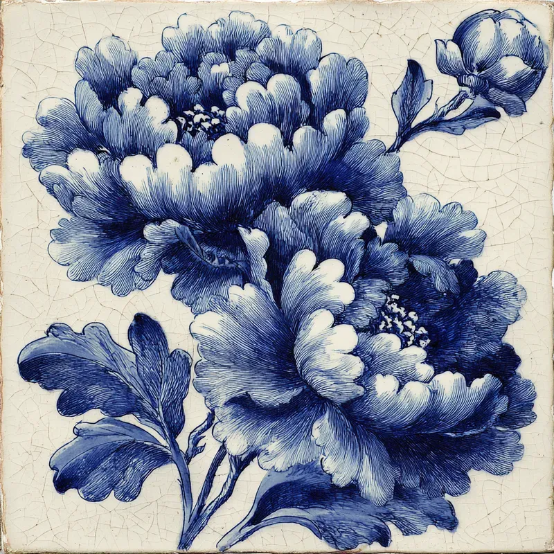 Delft Blue Ceramic Tile Designs