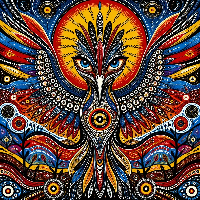 Vibrant Dotwork Pop Art Creatures