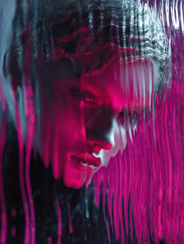 Glass Distortion Portraits