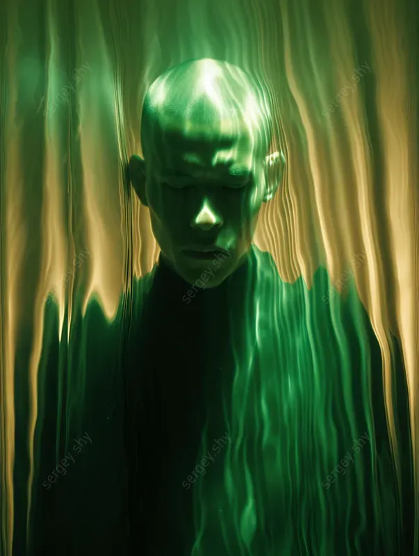 Glass Distortion Portraits