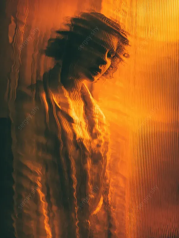 Glass Distortion Portraits