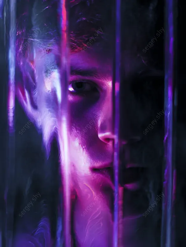 Glass Distortion Portraits