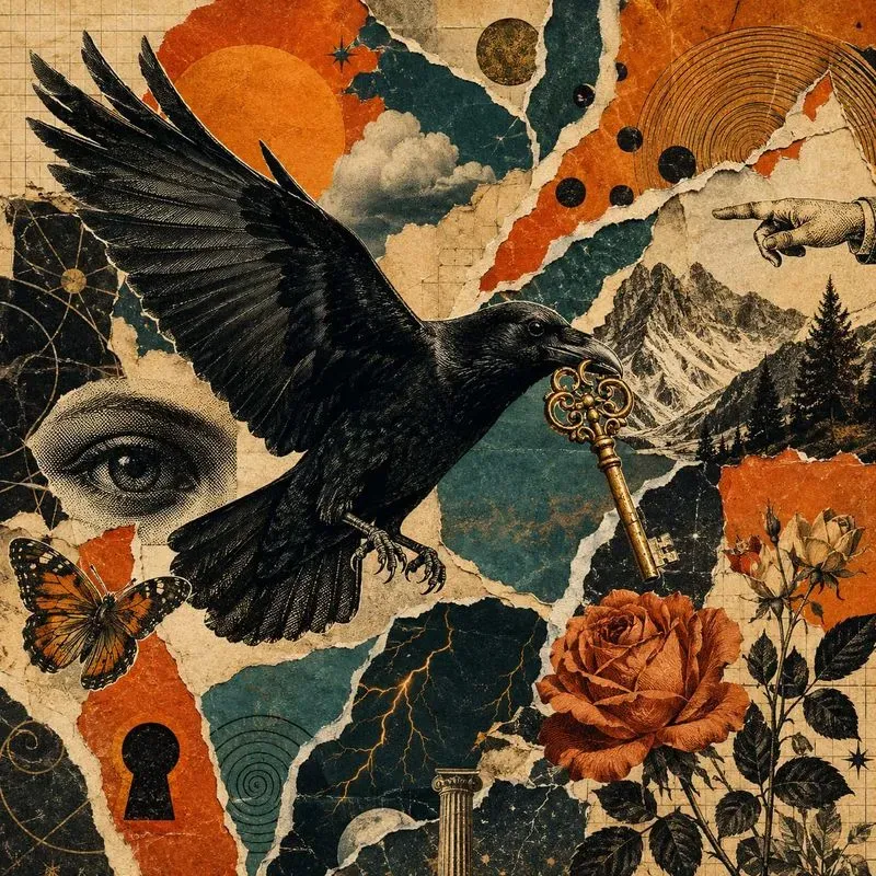 Vintage Torn Paper Collage Generator