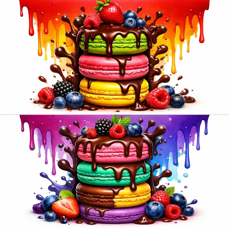 Vibrant Drip Duos