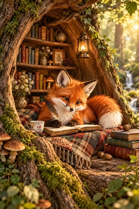 Enchanted Woodland Reading Nooks