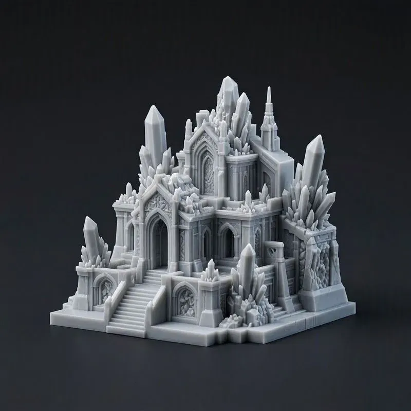 Dark Fantasy Architecture Environments