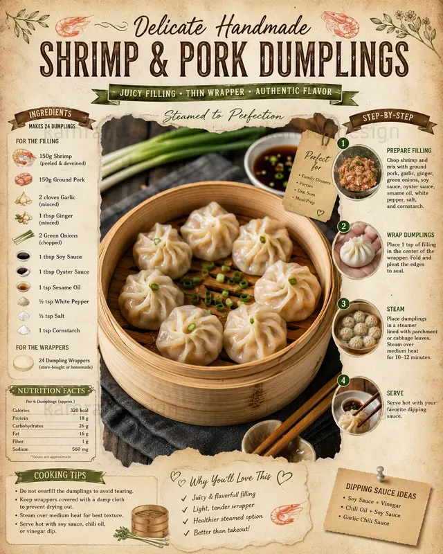 Vintage Recipe Infographic Posters