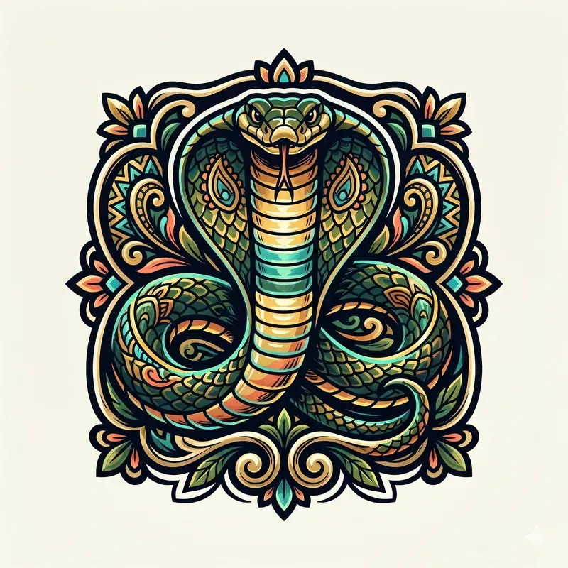Whimsical Reptile Emblems