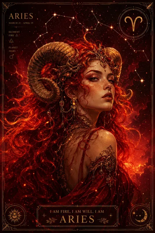 Celestial Zodiac Sign Posters