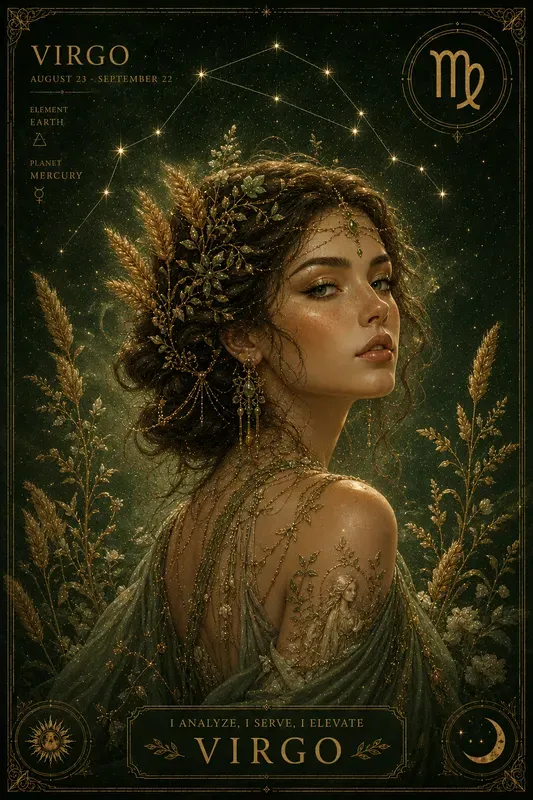 Celestial Zodiac Sign Posters