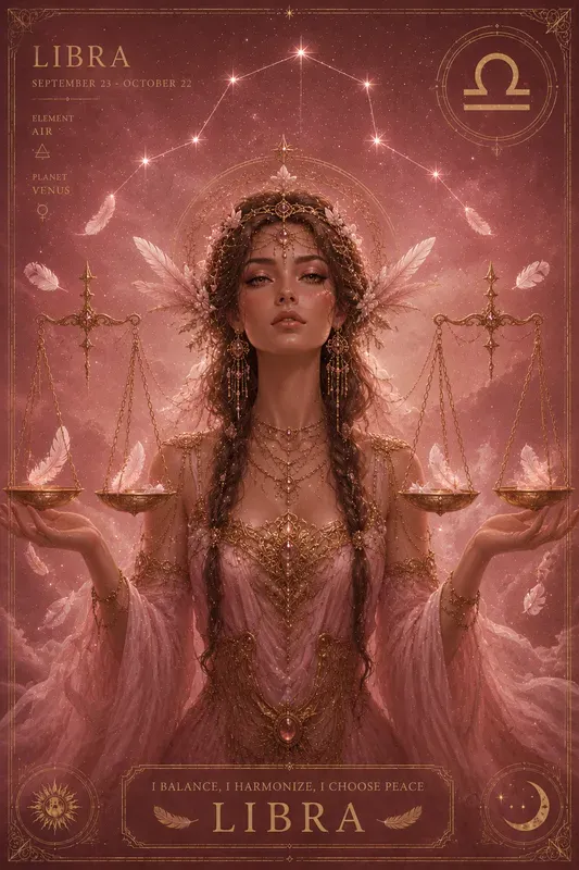 Celestial Zodiac Sign Posters